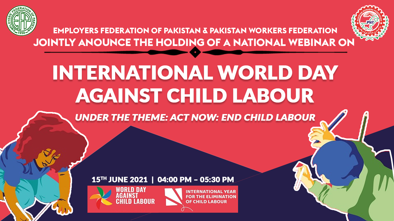 Webinar On World Day Against Child Labour 21 Employers Federation Of Pakistan