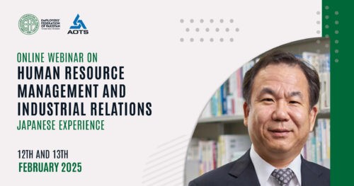 EFP-AOTS Webinar in Human Resource Management and Industrial Relations – Japanese Experience